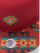 Djinns Snapback Caps 6P Aztek Crown rød