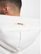 Dropsize Felpa con cappuccio Heavy Oversize Rubber Patch bianco