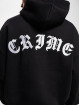 Dropsize Felpa con cappuccio Heavy Oversize Crime nero