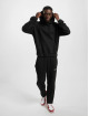 Dropsize Hoodie Heavy Oversize Rubber Patch black