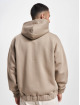 Dropsize Hoodies con zip Super Heavy Oversize beige
