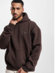 Dropsize Hoodies Heavy Oversize hnědý