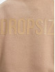 Dropsize Hoody Heavy Oversize Print beige