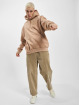 Dropsize Hoody Heavy Oversize Print beige