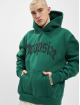Dropsize Hoody Heavy Oversize Puffer Print groen