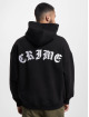 Dropsize Hoody Heavy Oversize Crime zwart