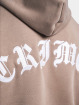 Dropsize Hupparit Heavy Oversize Crime ruskea