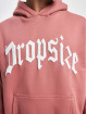 Dropsize Sudadera Heavy Oversize Logo Desig rosa