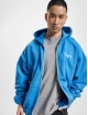 Dropsize Sudaderas con cremallera Super Heavy Oversize Blank azul