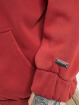 Dropsize Sudaderas con cremallera Super Heavy Oversize Logo rojo