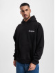 Dropsize Sweat capuche Heavy Oversize Logo Backprint noir