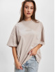 Dropsize T-paidat Heavy Middle Print beige