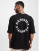 Dropsize t-shirt Heavy Oversize Circle Design zwart