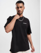 Dropsize t-shirt Heavy Oversize Circle Design zwart