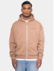 Dropsize Zip Hoodie Super Heavy Oversized beige
