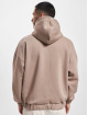 Dropsize Zip Hoodie Super Heavy Oversize hnědý