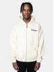 Dropsize Zip Hoodie Super Heavy Oversize Blank white
