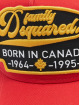 Dsquared2 Snapback Caps Logo czerwony