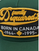 Dsquared2 Snapback Caps Logo grøn