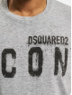 Dsquared2 T-Shirt Icon Spray C. gris