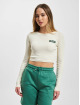 Ellesse Camiseta de manga larga Linny Crop blanco