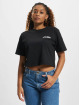 Ellesse T-Shirty Claudine Cropped czarny