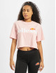 Ellesse T-skjorter Alberta Crop rosa