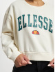 Ellesse trui Nester Crop wit