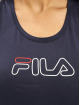 FILA Active Tops Active UPL Lacy Cropped niebieski