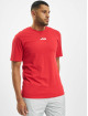 FILA T-shirt Bianco Sayer rosso