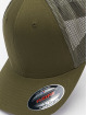 Flexfit Casquette Flex Fitted Mesh Cotton Twill olive