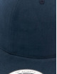Flexfit Casquette Snapback & Strapback Brushed Cotton Twill Mid-Profile bleu