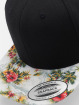 Flexfit Casquette Snapback & Strapback Floral noir
