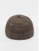 Flexfit Flexfitted Cap Glen Check hnedá