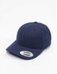 Flexfit Snapback Cap Premium Curved Visor blu
