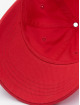 Flexfit Snapback Cap Low Profile Cotton Twill red