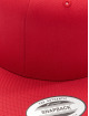 Flexfit snapback cap Organic Cotton rood