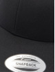 Flexfit Snapback Caps Premium Curved Visor czarny