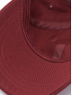 Flexfit Snapback Caps Low Profile Cotton Twill czerwony