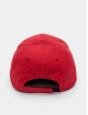 Flexfit Snapback Caps Brushed Cotton Twill Mid-Profile red