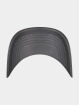 Flexfit Snapback Caps Synthetic Leather Alpha Shape Dad čern