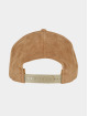 Flexfit Snapbackkeps Suede Leather khaki