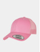 Flexfit Trucker Caps Retro pink