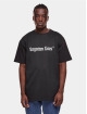 Forgotten Faces Camiseta Faces Fof Logo Heavy Oversized negro
