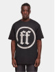 Forgotten Faces Camiseta Faces Camo Logo Heavy Oversized negro