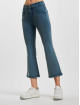 Freddy Boot cut jeans N.O.W. Mittlerer Taillenbund 7/8 Flared Denim Effekt blauw