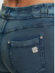 Freddy Boot cut jeans N.O.W. Mittlerer Taillenbund 7/8 Flared Denim Effekt blauw