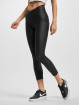 Freddy Kapeat farkut WRUP Vegan Leather Überkreutzter Bund Push Up 7/8 High Waist Super musta