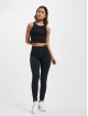 Freddy Kapeat farkut High Waist Organic Cotton musta
