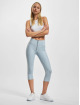 Freddy Kapeat farkut WRUP Drill Damen Push Up Capri High Waist Super Skinny sininen